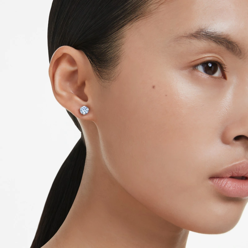 Bông Tai Swarovski Chính Hãng Solitaire Stud Earrings 5725002