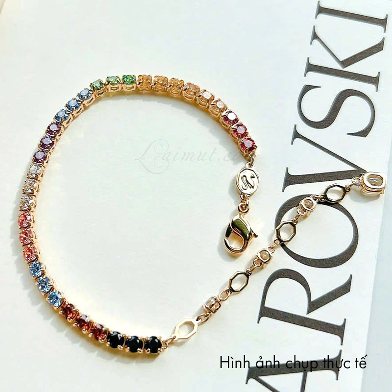 Vòng Tay Swarovski Chính Hãng Matrix Tennis Bracelet 5685691
