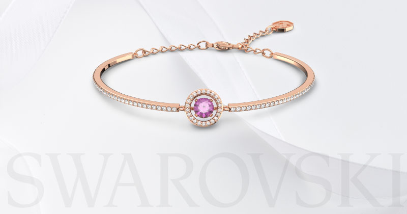 Vòng Tay Swarovski Chính Hãng Sparkling Dance Bangle 5620554