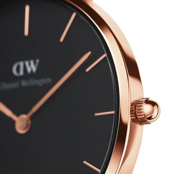 Đồng hồ DW nữ Classic Petite Bondi Black Rose Gold