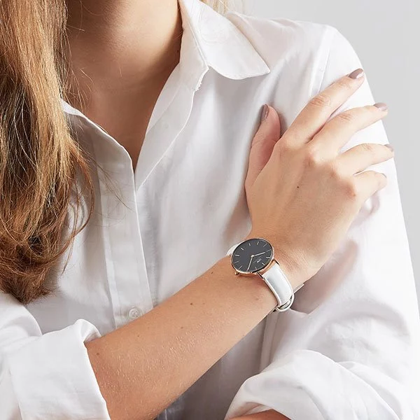 Đồng hồ DW nữ Classic Petite Bondi Black Rose Gold
