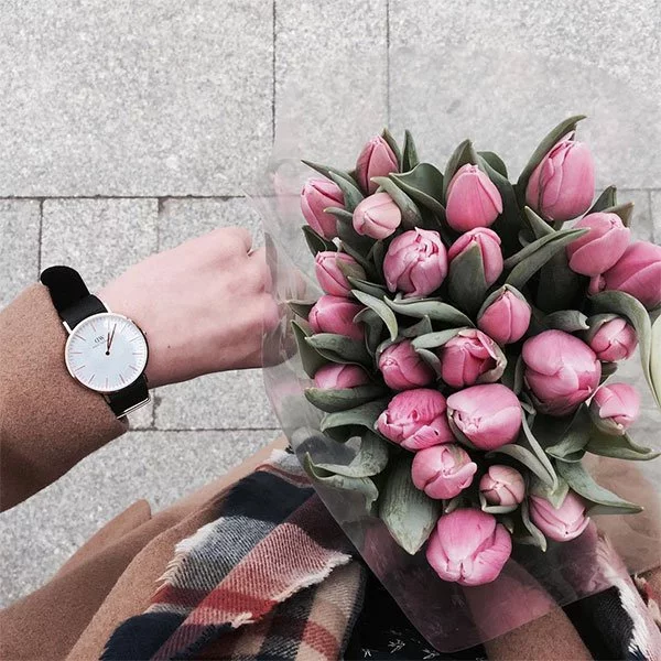 Đồng Hồ DW Chính Hãng Classic Cornwall White Rose Gold