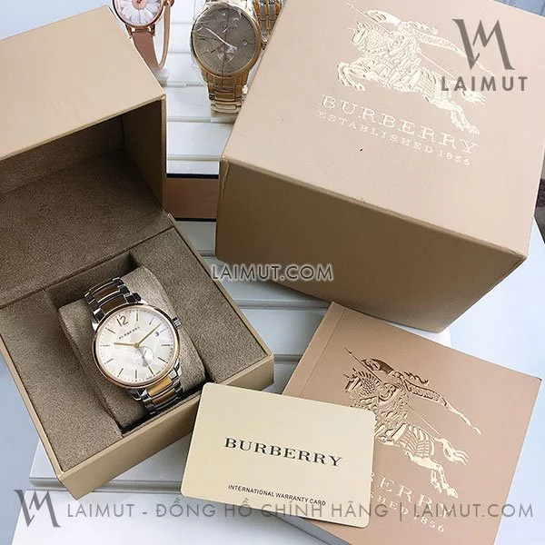 Đồng Hồ Chính Hãng Burberry Nam The Classic Two Tone 40mm - Hình ảnh 8