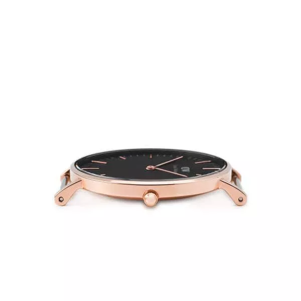 Đồng Hồ DW Nam Nữ Chính Hãng Classic Sheffield Black