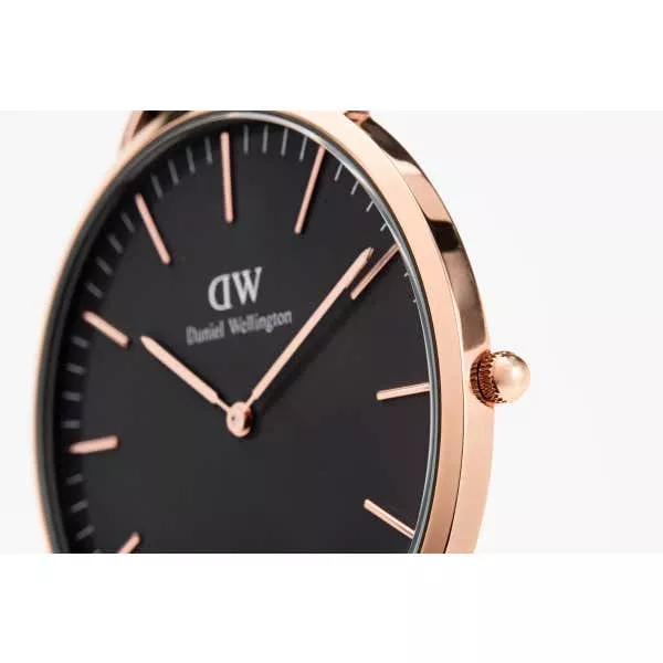 Đồng Hồ DW Nam Nữ Chính Hãng Classic Black