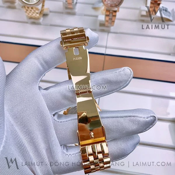 Đồng Hồ Chính Hãng Michael Kors Lexington Champagne Dial 38mm - Hình ảnh 5