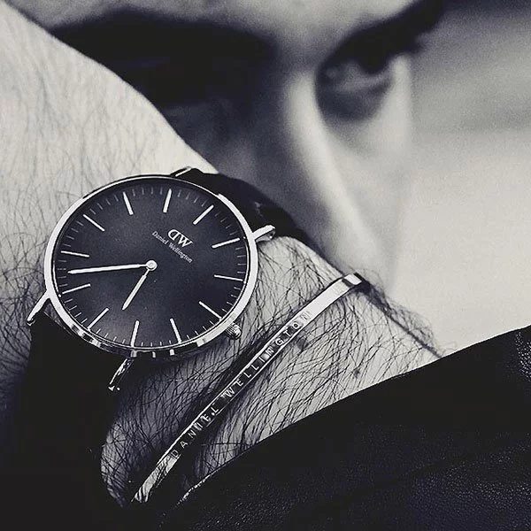 Vòng Tay Daniel Wellington Chính Hãng Nam Nữ DW00400001 Classic Bracelet Rose L - Hình ảnh 5