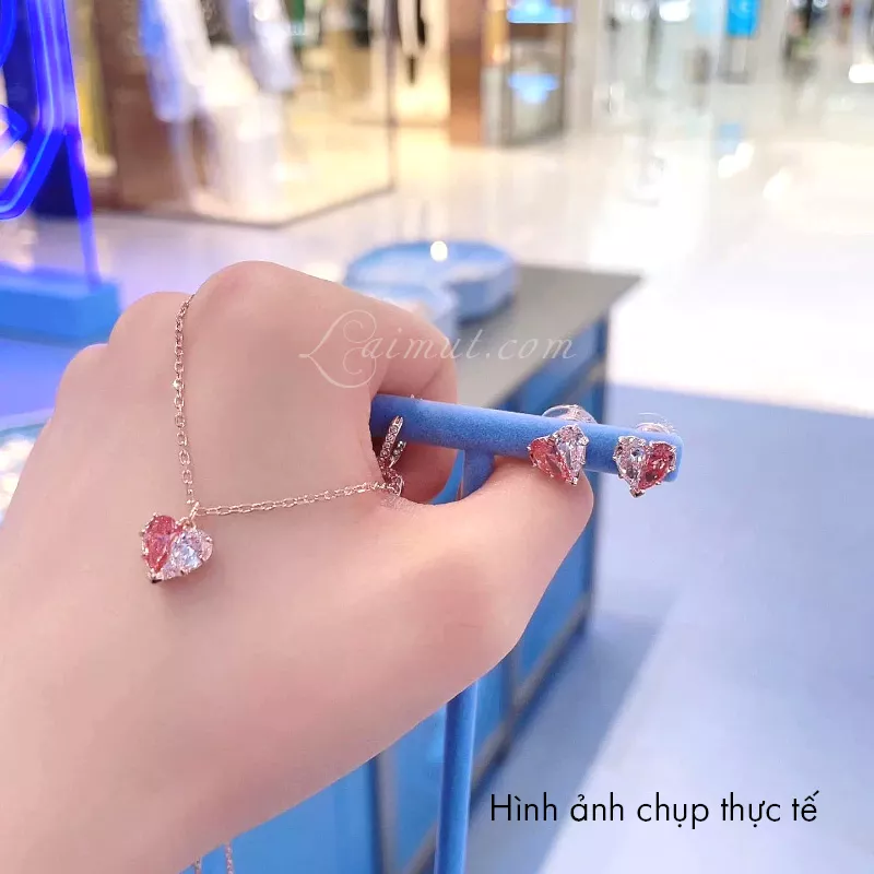 Bộ Trang Sức Swarovski Chính Hãng Heart Gema 520 Set 5653009