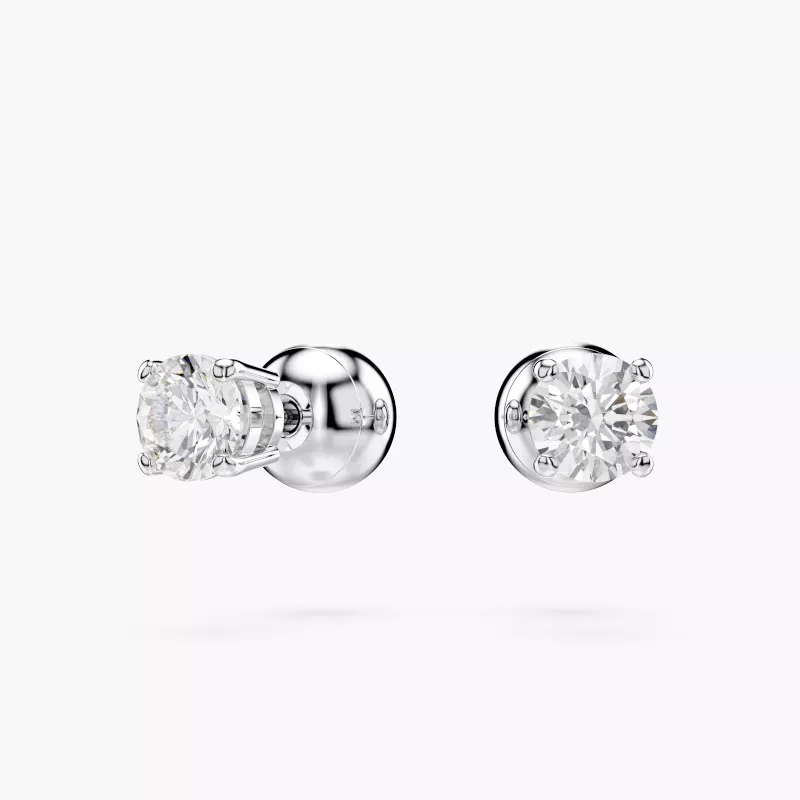 Bộ Trang Sức Swarovski Trái Tim Chính Hãng Heart Hyperbola Set - Hình ảnh 4