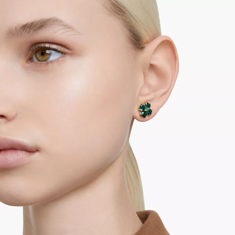Bông Tai Swarovski Chính Hãng Clover Idyllia Stud Earrings 5666236