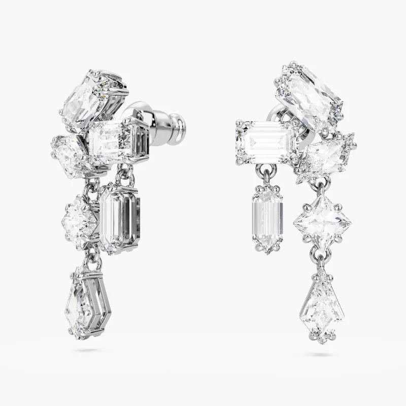 Bông Tai Swarovski Mixed Cuts Mesmera Drop Earrings 5665825