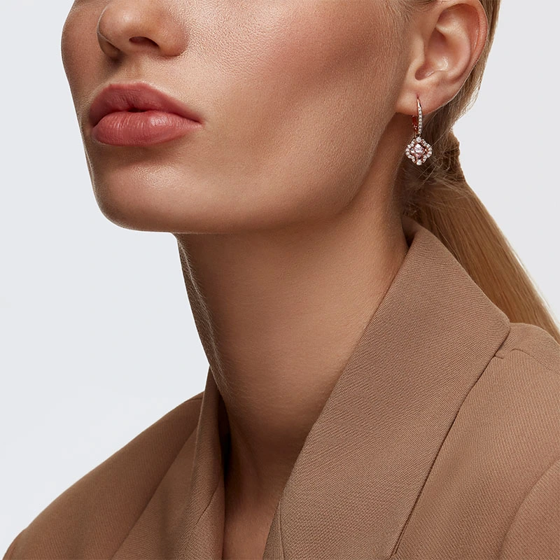 Bông Tai Swarovski Cỏ 4 Lá Sparkling Dance Drop Earrings 5516477