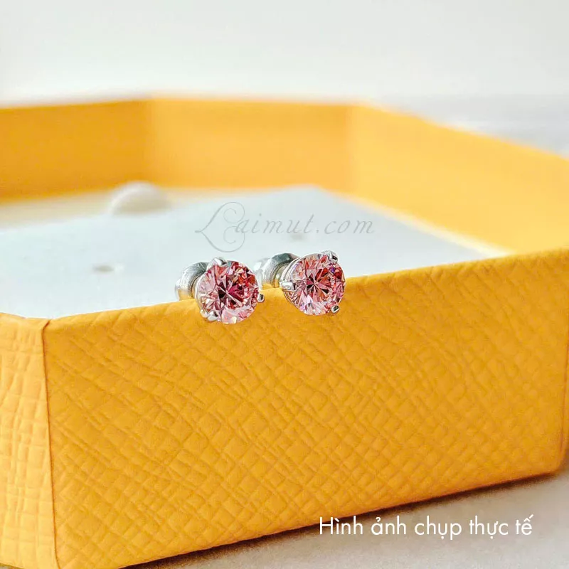 Bông Tai Swarovski Chính Hãng Solitaire Stud Earrings 5717577