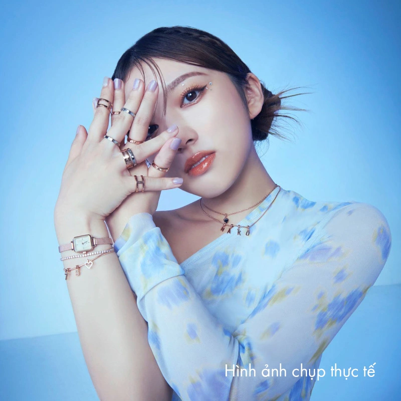 Charm Chữ Cái A-Z Daniel Wellington Letter Charm Rose Gold