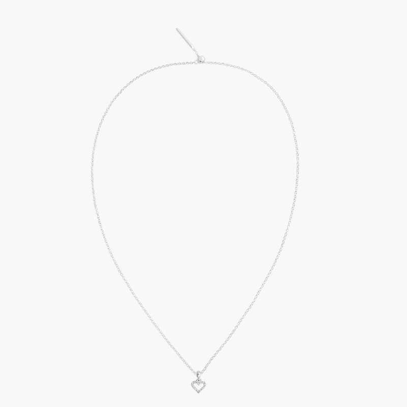 Charm Daniel Wellington Bạc S925 Heart Contour DW00401051