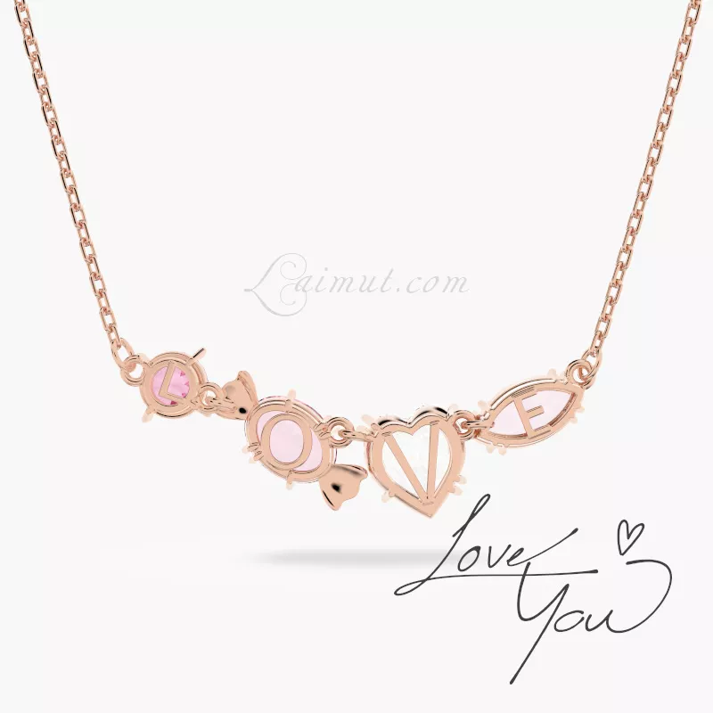 Dây Chuyền Cầu Hôn Tỏ Tình Swarovski Candy and Heart Gema 520 pendant - Hình ảnh 3