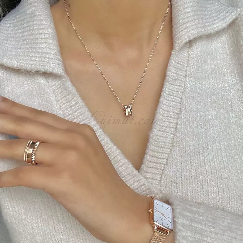Dây Chuyền Daniel Wellington Chính Hãng Elevation Necklace DW00400194