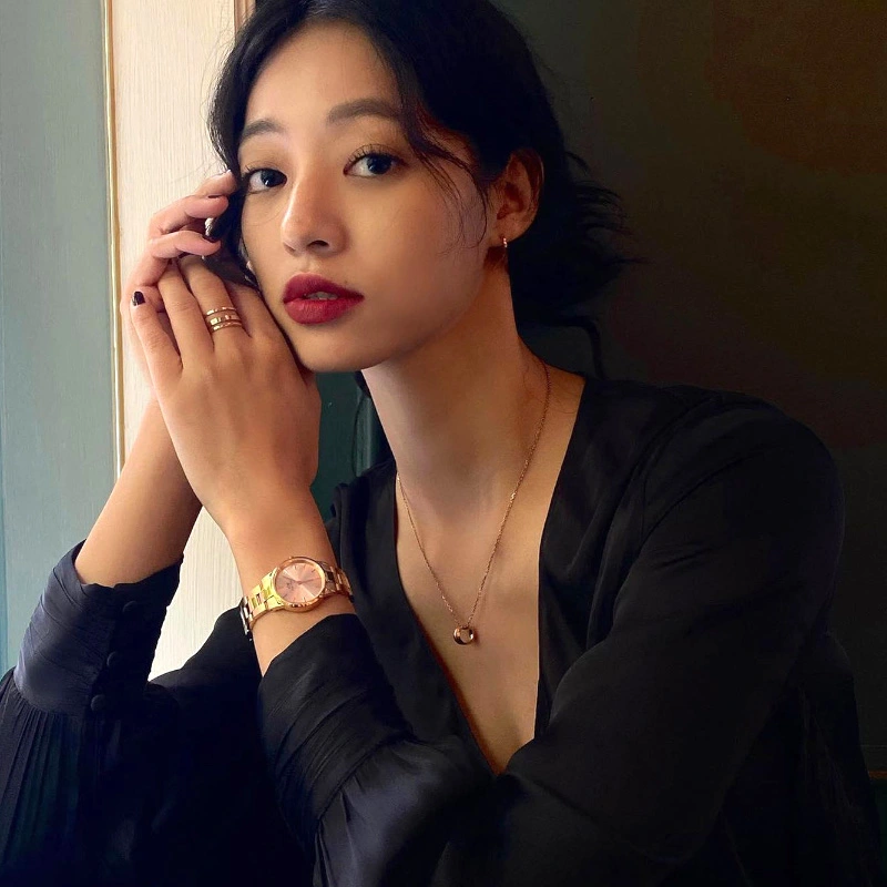 Dây Chuyền Daniel Wellington (DW) Elan Necklace DW00400158 Rose Gold, Vàng Hồng