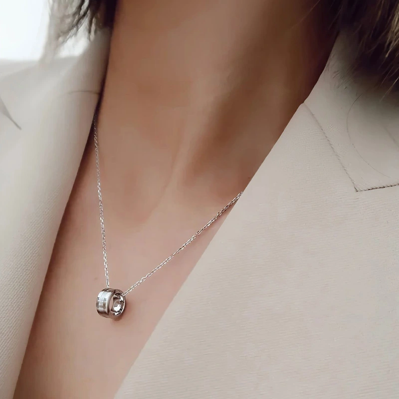 Dây Chuyền Daniel Wellington Elan Necklace Silver DW00400159, Bạc