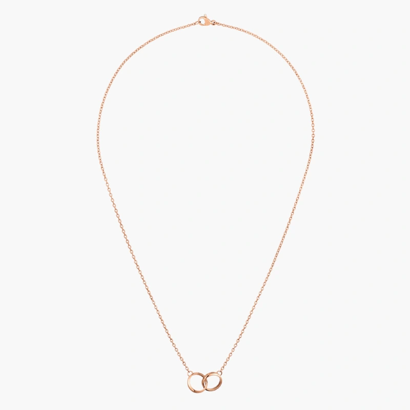 Dây Chuyền Daniel Wellington Elan Unity Necklace DW00400166 Rose Gold, Vàng Hồng