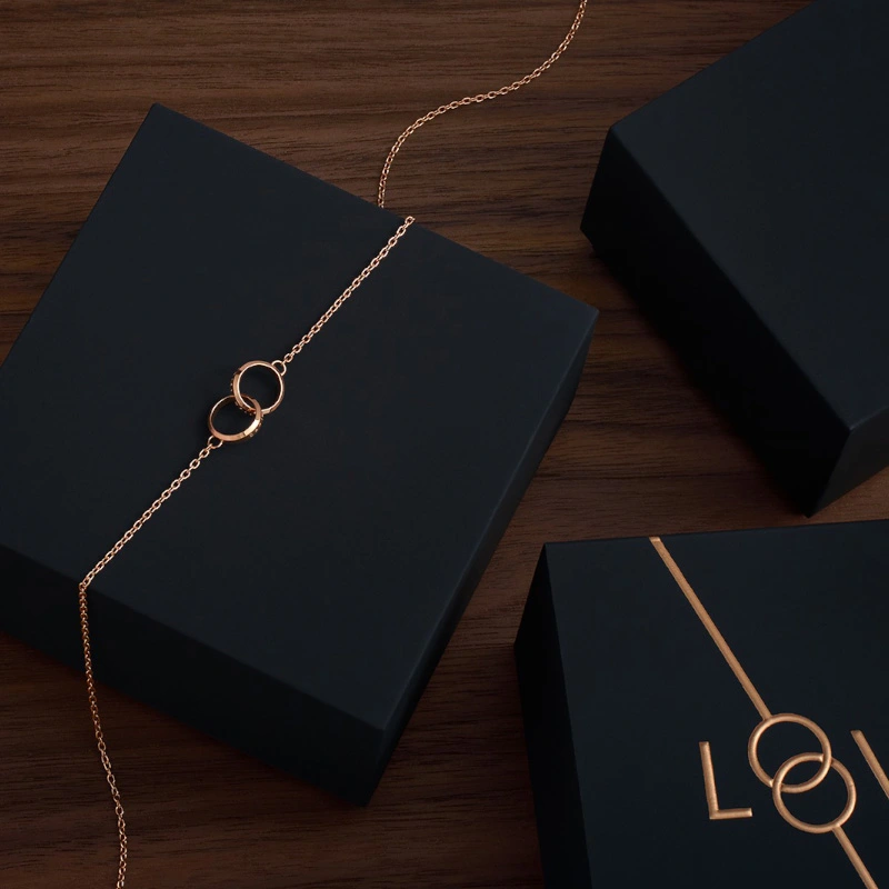 Dây Chuyền Daniel Wellington Elan Unity Necklace DW00400166 Rose Gold, Vàng Hồng