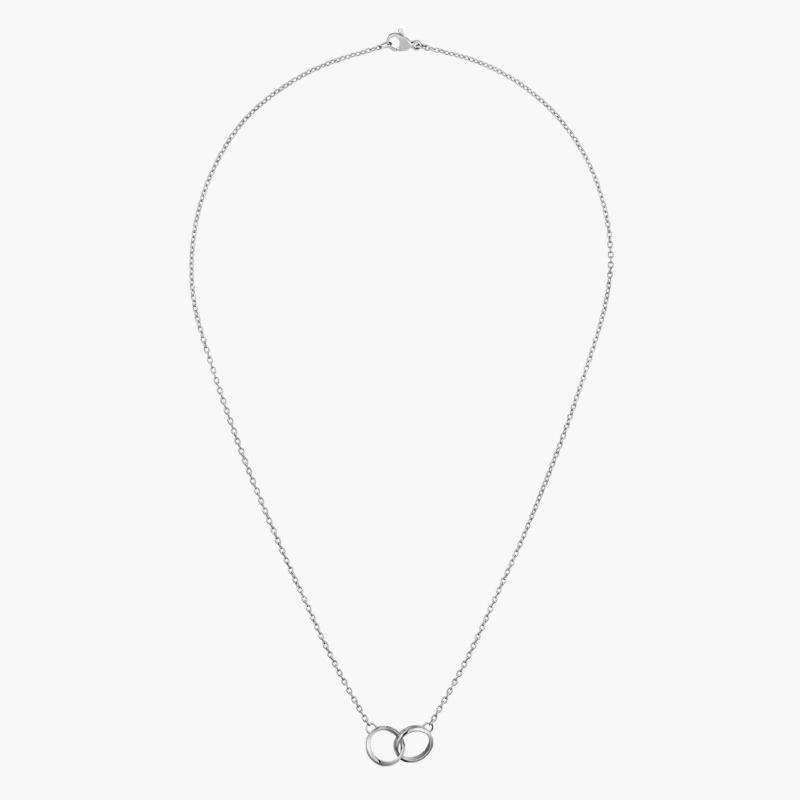 Dây Chuyền Daniel Wellington Elan Unity Necklace DW00400167 Silver, Bạc