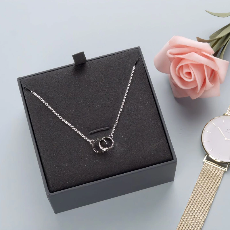 Dây Chuyền Daniel Wellington Elan Unity Necklace DW00400167 Silver, Bạc