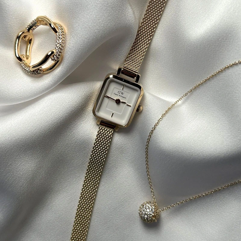Dây Chuyền Daniel Wellington Chính Hãng DW00400625 Pavé Crystal Pendant Necklace