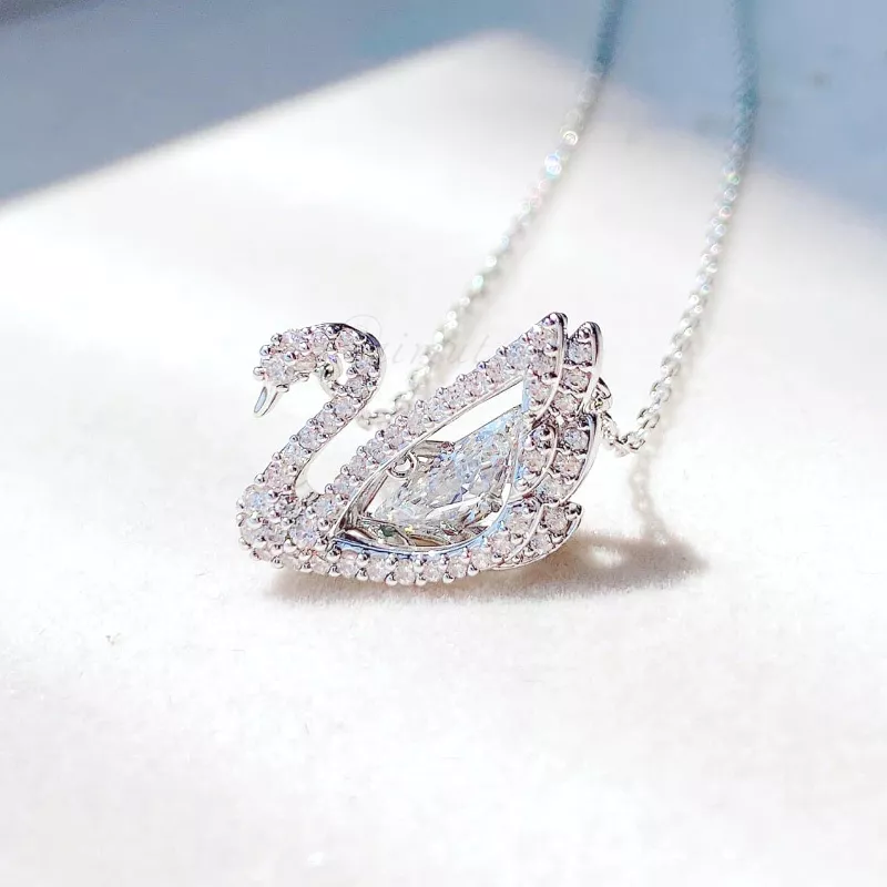 Dây Chuyền Swarovski Thiên Nga Dancing Swan Necklace 5514421