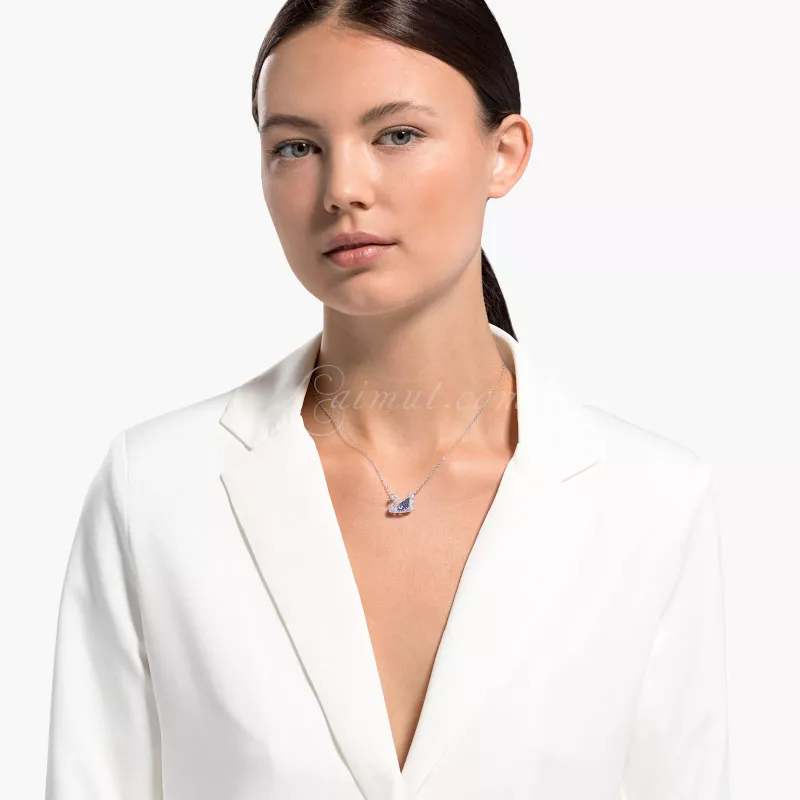 Dây Chuyền Swarovski Chính Hãng Dancing Swan Necklace 5533397