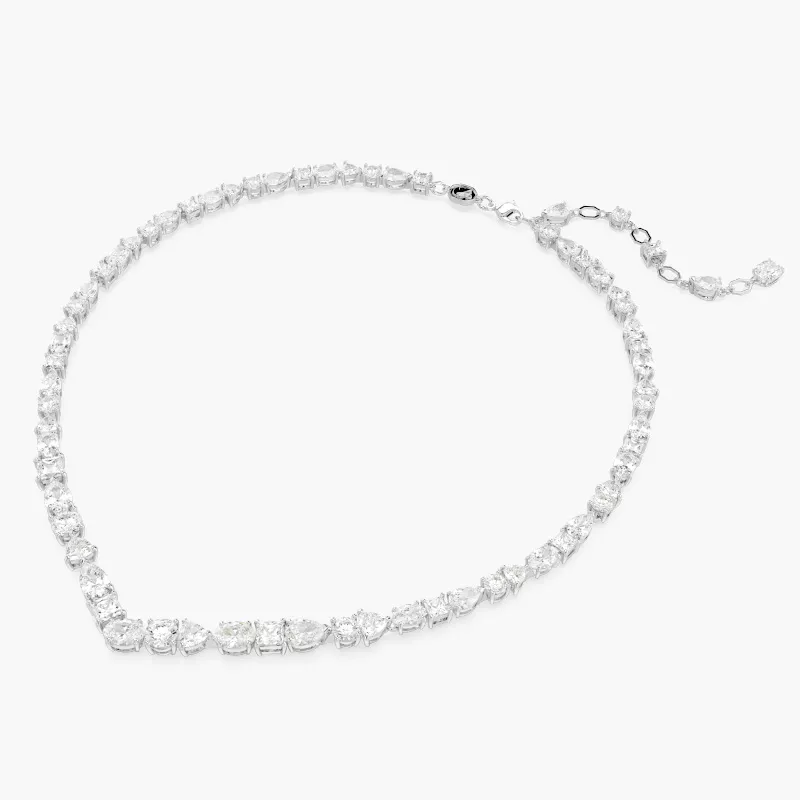 Vòng Cổ Swarovski Chính Hãng Mixed Cuts Mesmera Necklace (Phim My Demon) - Hình ảnh 2