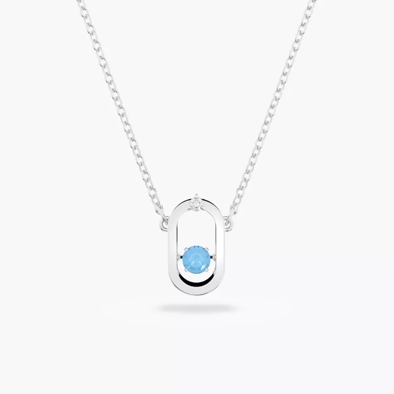 Dây Chuyền Swarovski Oval Shape Sparkling Dance Necklace 5479118
