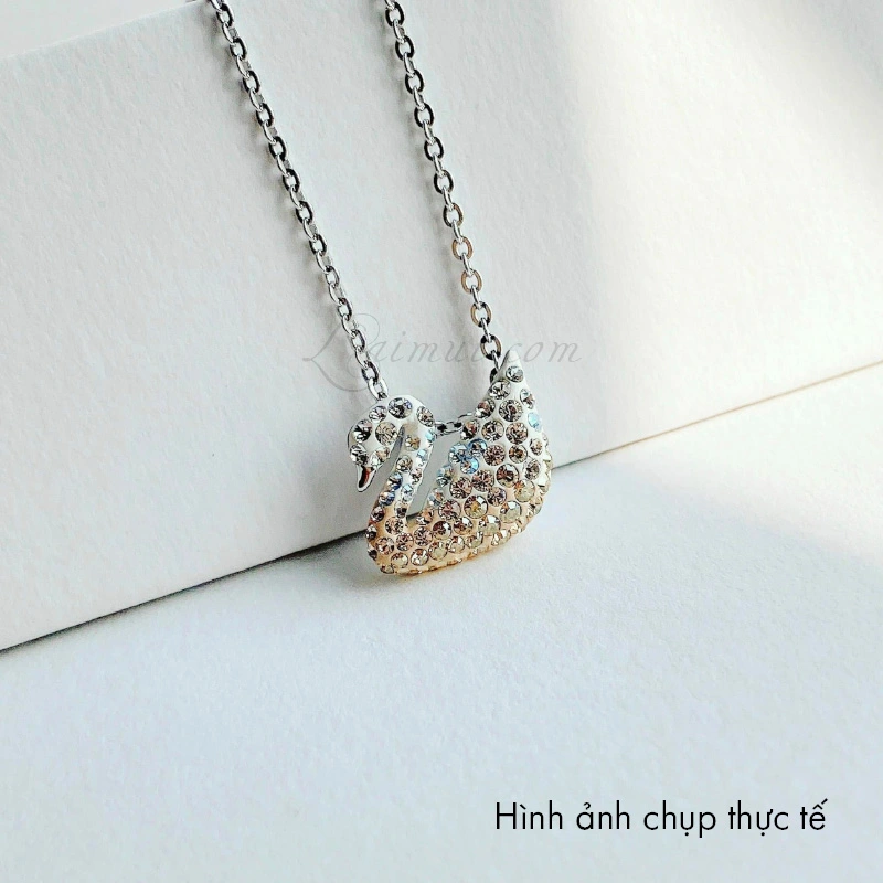 Dây Chuyền Swarovski Thiên Nga Ombre Swan Pendant 5215038