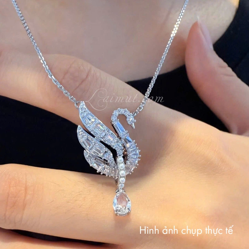 Dây Chuyền Swarovski Thiên Nga Bay Swan Pendant 5723387