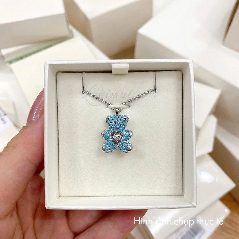 Dây Chuyền Swarovski Gấu Chính Hãng Teddy pendant 5737620