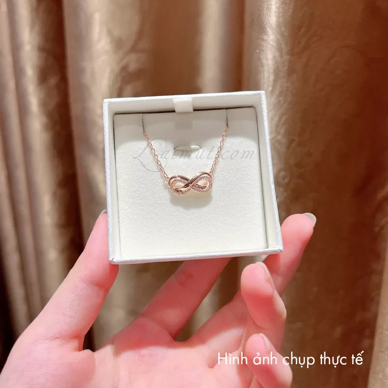 Dây Chuyền Swarovski Tình Yêu Infinity Hyperbola Pendant 5684084