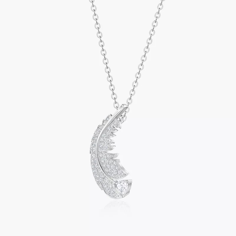 Dây Chuyền Swarovski Lông Vũ Chính Hãng Nice Necklace 5482914