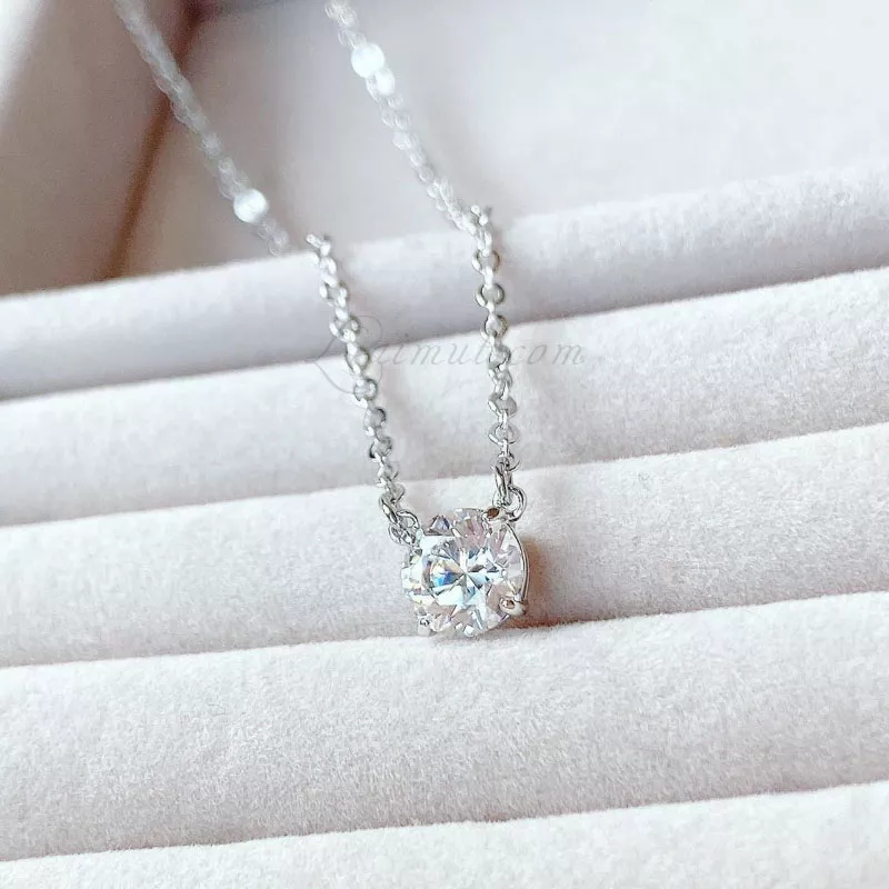 Dây Chuyền Swarovski Round Cut Stilla Attract Necklace 5408442