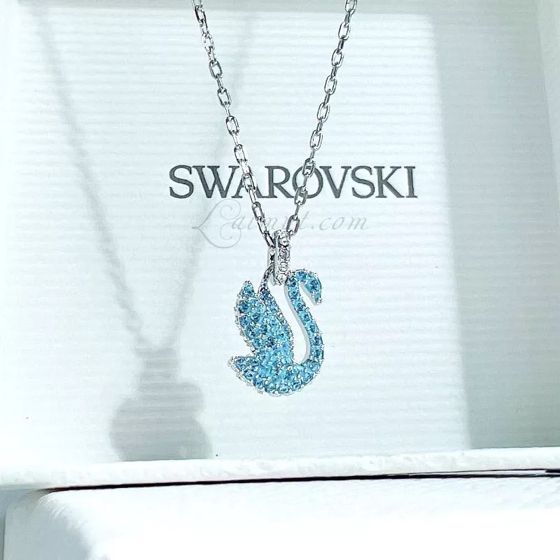 Dây Chuyền Swarovski Thiên Nga Bay Small Iconic Swan Pendant 5680422