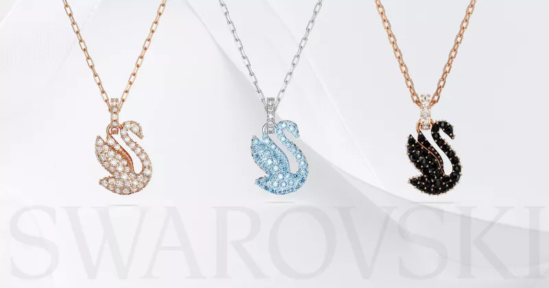 Dây Chuyền Swarovski Thiên Nga Bay Small Iconic Swan Pendant 5647555, 5680422, 5678046