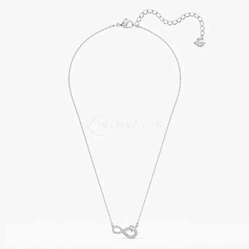 Dây Chuyền Swarovski Tình Yêu Vĩnh Cửu Infinity Necklace - Hình ảnh 3