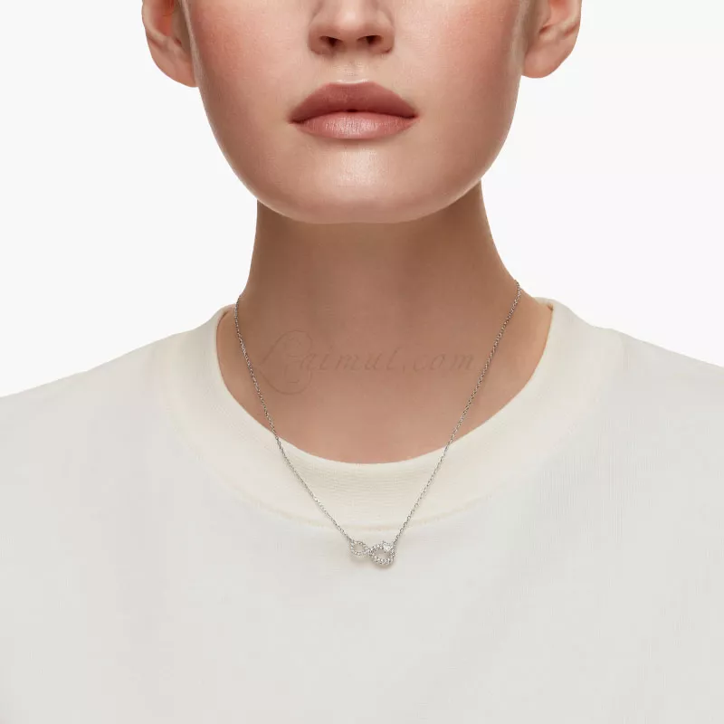 Dây Chuyền Swarovski Tình Yêu Vĩnh Cửu Infinity Necklace 5520576