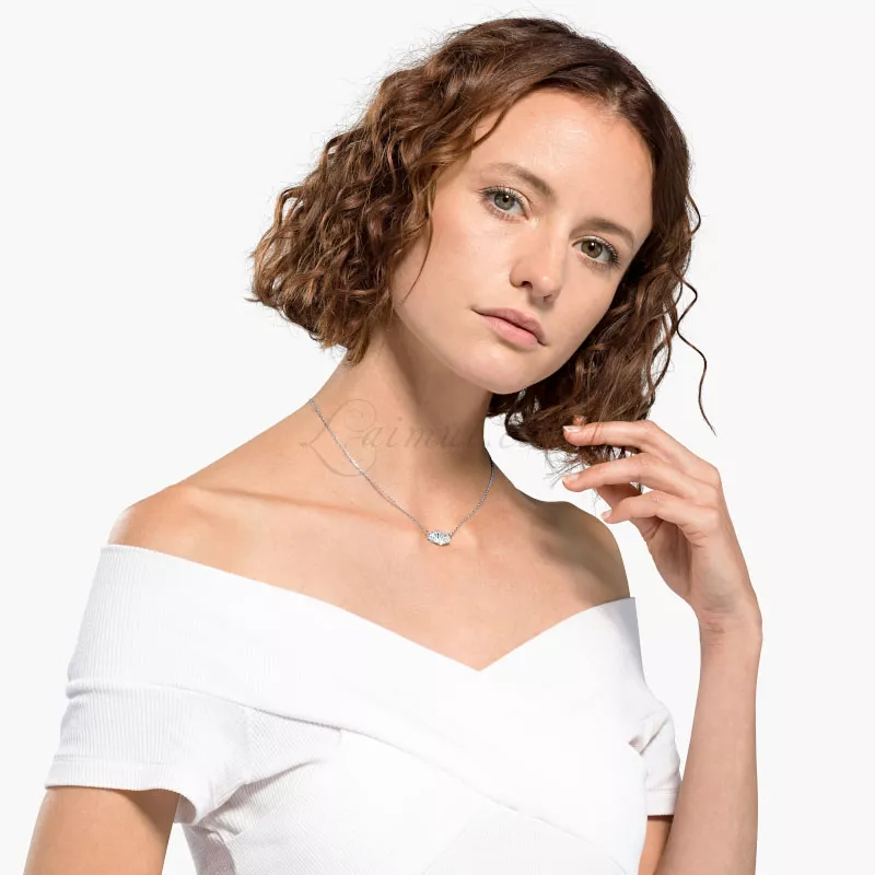 Dây Chuyền Swarovski Trái Tim Heart Attract Soul Necklace 5517117