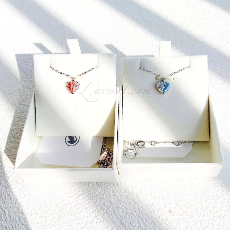 Dây Chuyền Swarovski Trái Tim Tình Yêu Heart Gema 520 Pendant - Hình ảnh 8