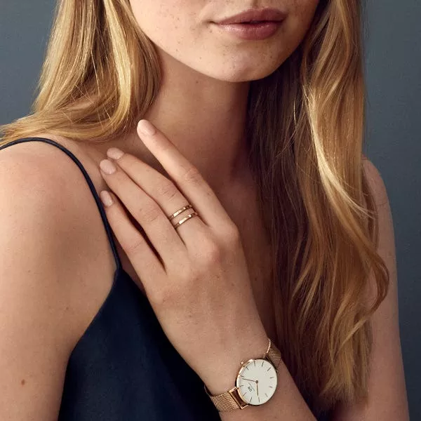 Nhẫn Daniel Wellington Chính Hãng Elan Dual Ring - Hình ảnh 3