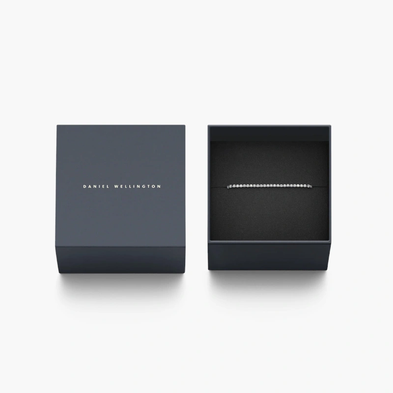 Lắc Daniel Wellington Chính Hãng Tennis Bracelet DW00400386 Màu Bạc