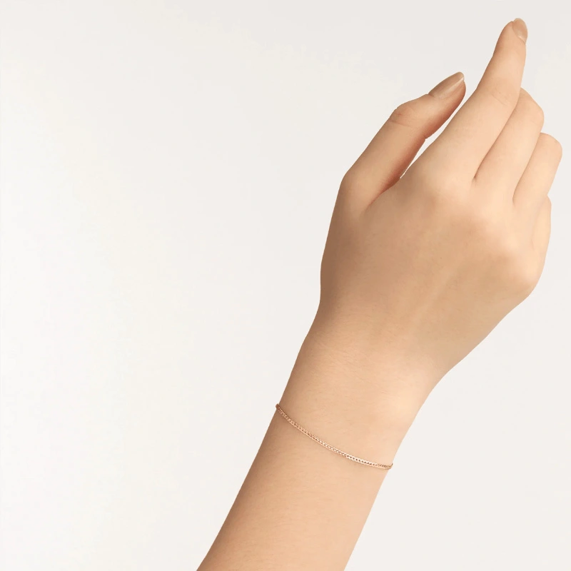 Lắc Tay Daniel Wellington Chính Hãng Flat Chain DW00400541