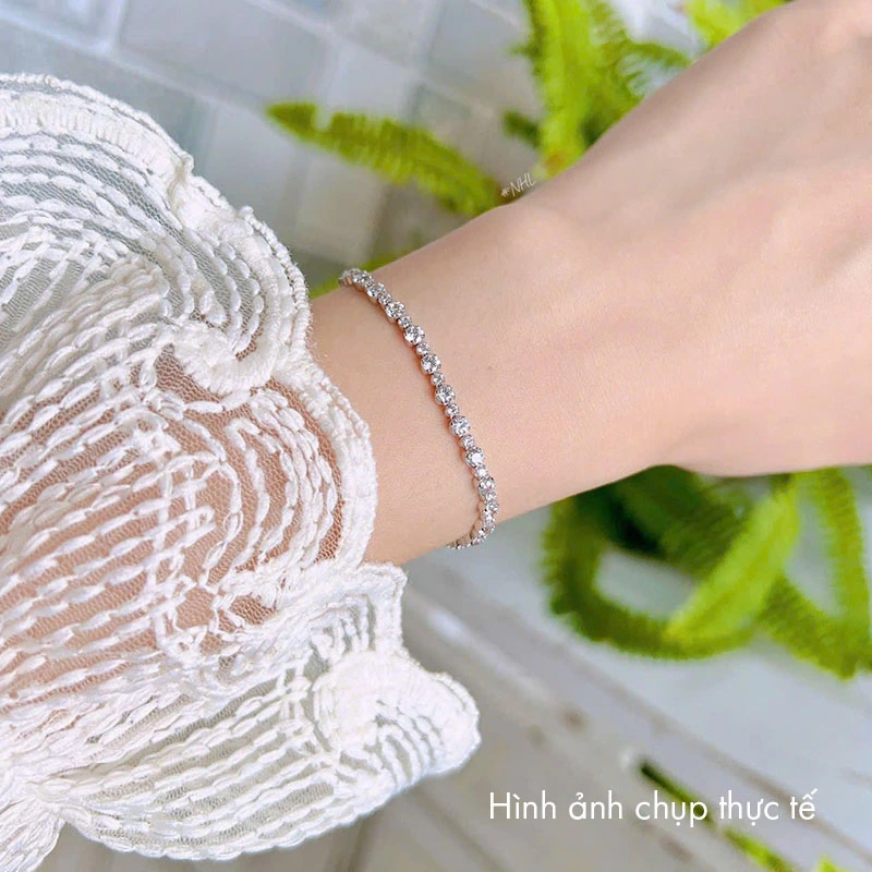 Lắc Tay Swarovski Chính Hãng Matrix Tennis Bracelet 5677813