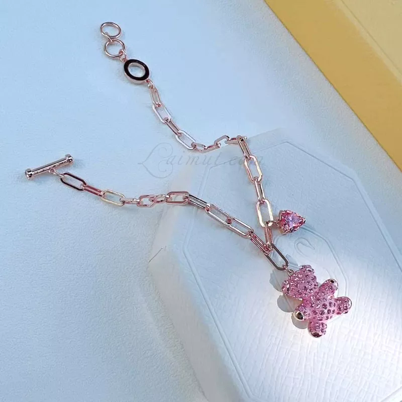 Lắc Tay Swarovski Gấu Chính Hãng Teddy Bracelet 5642978