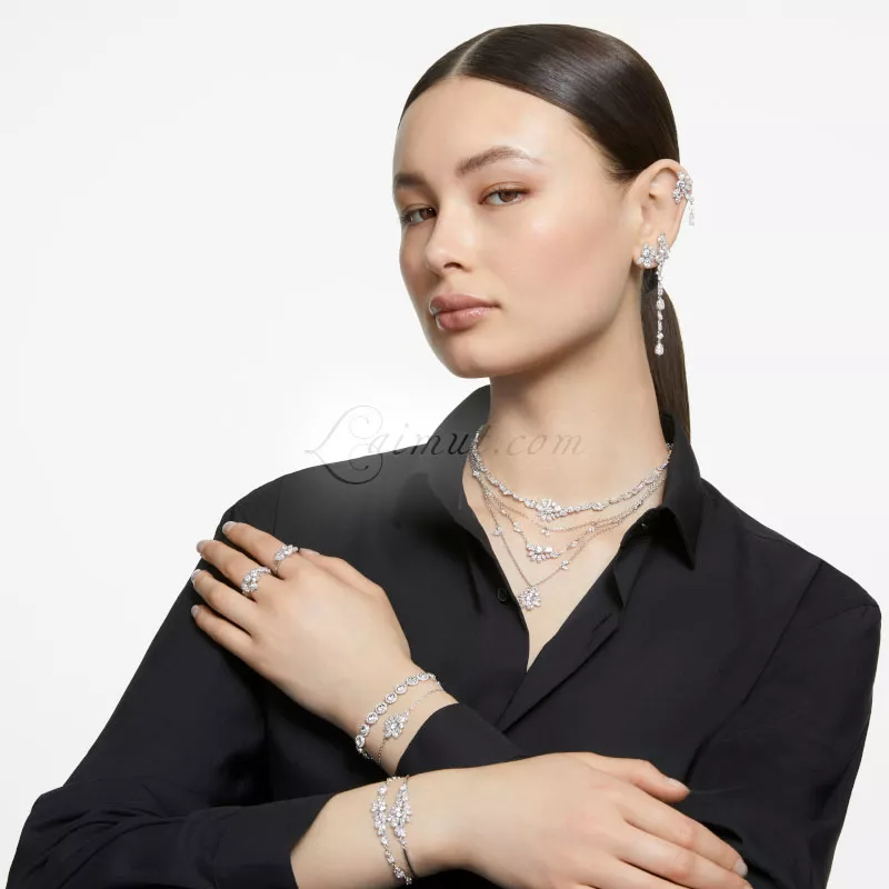 Lắc Tay Swarovski Hoa Chính Hãng Flower Gema Bracelet 5644687